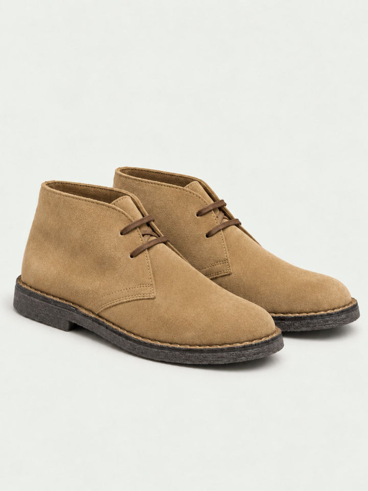 Desert boot in pelle scamosciata cammello 500 TAUPE ANDREA MORANDO 