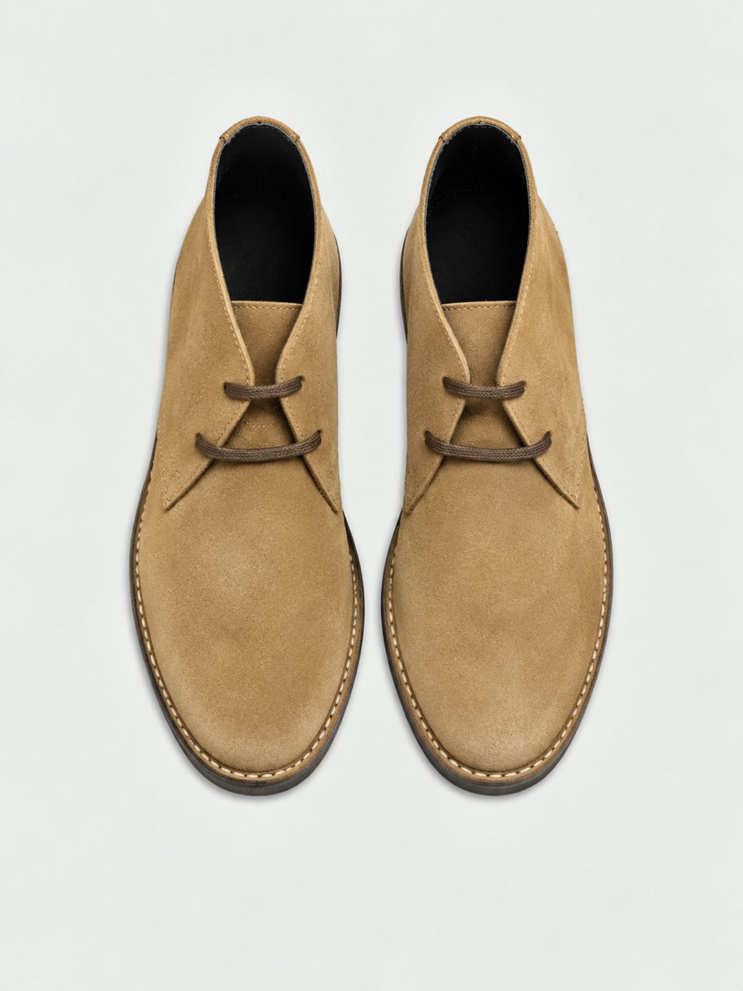 Desert boot in pelle scamosciata cammello 500 TAUPE ANDREA MORANDO 