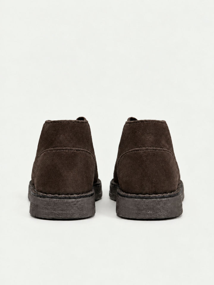 Desert boot in pelle scamosciata moro 500 TESTA DI MORO ANDREA MORANDO 