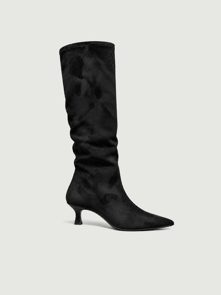 Stivale elasticizzato nero 75305 05 MISS ELASTIC 