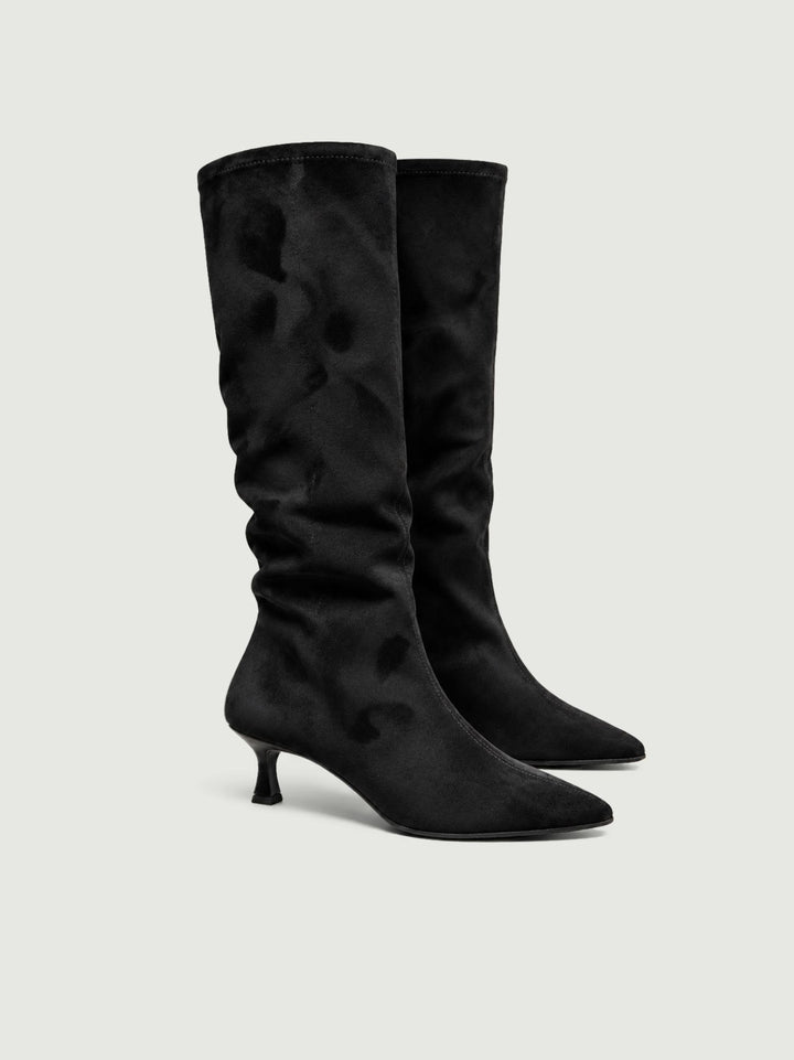 Stivale elasticizzato nero 75305 05 MISS ELASTIC 
