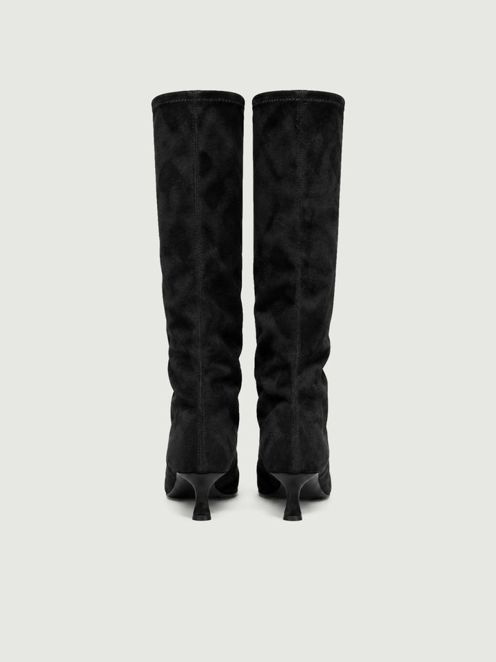Stivale elasticizzato nero 75305 05 MISS ELASTIC 