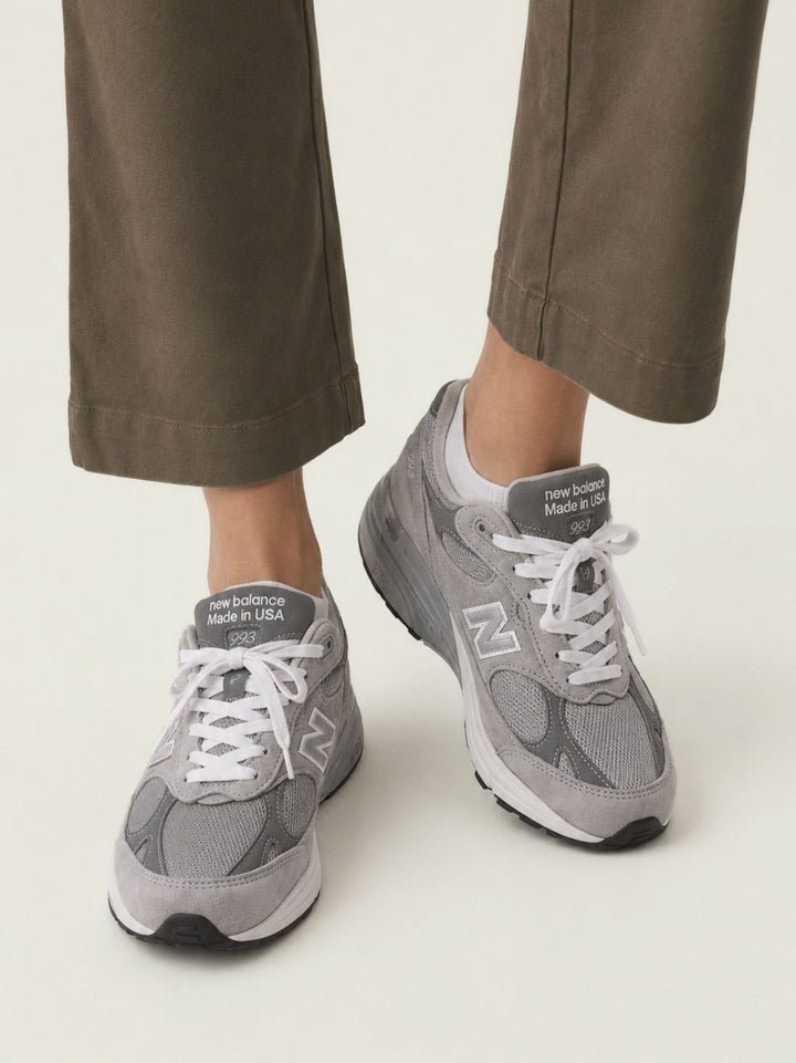 Sneaker Made in USA 993 grigio bianco NBWR993GL B NEW BALANCE 