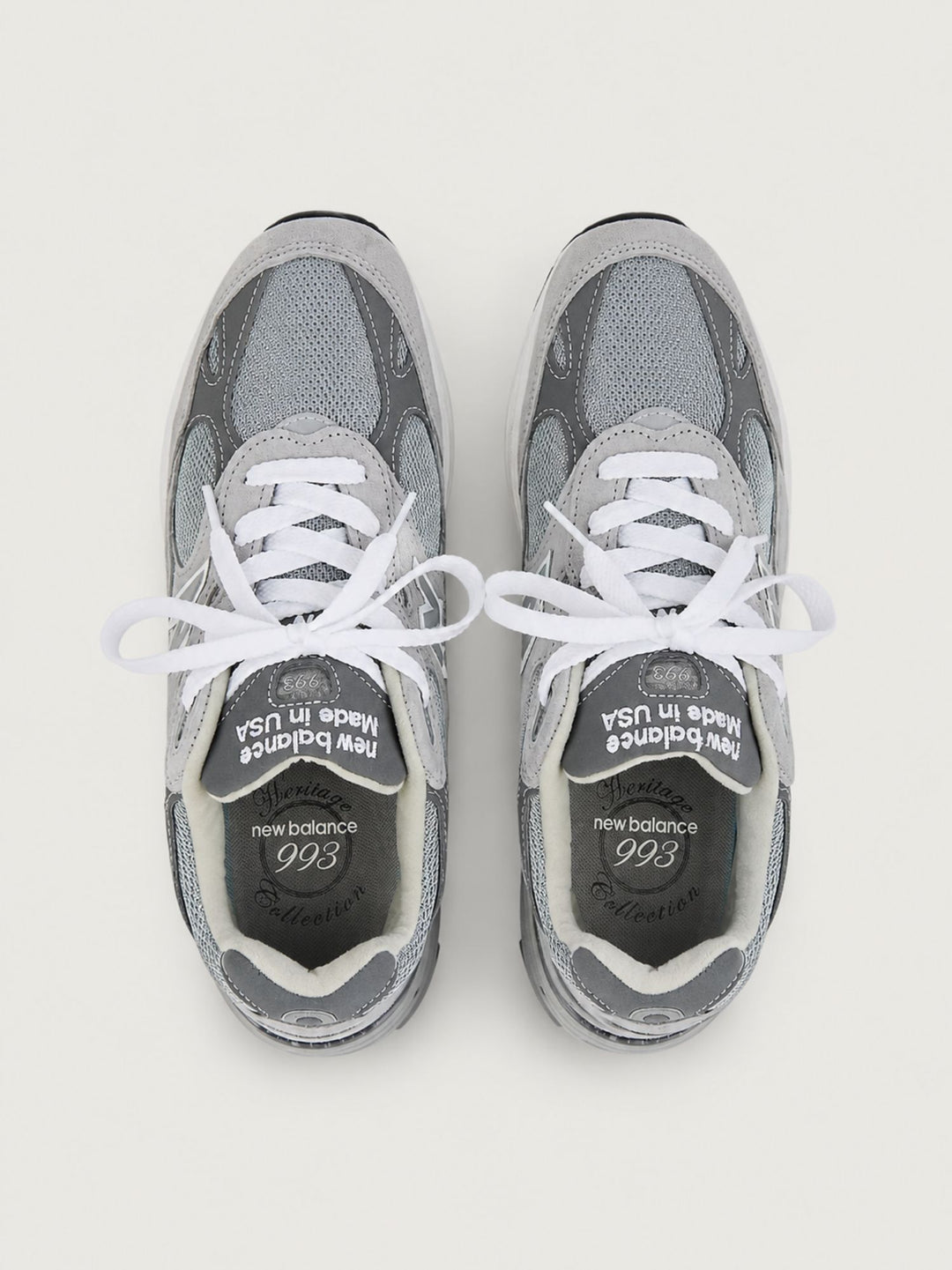 Sneaker Made in USA 993 grigio bianco NBWR993GL B NEW BALANCE 