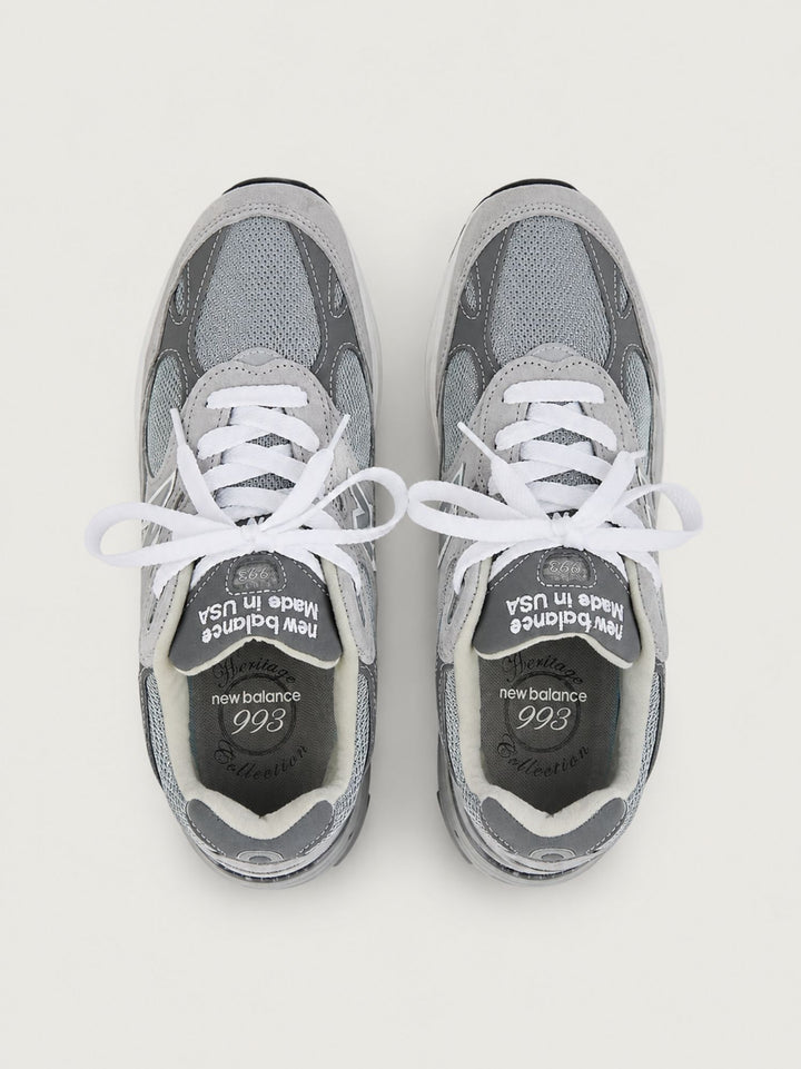 Sneaker Made in USA 993 grigio bianco NBWR993GL B NEW BALANCE 