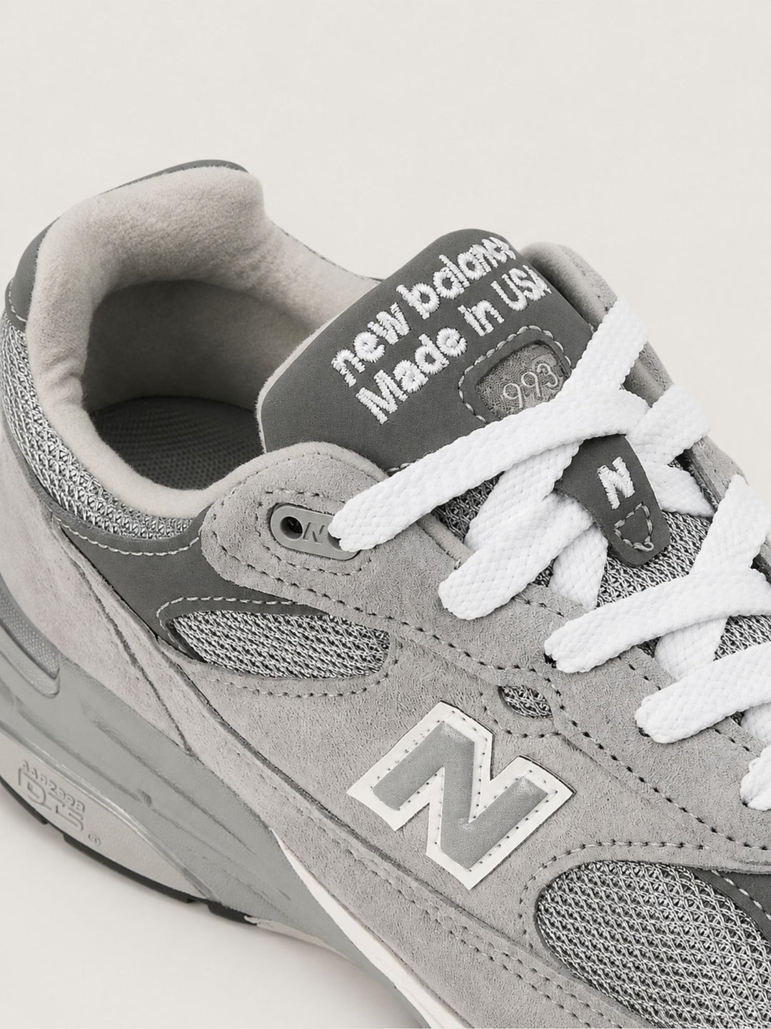 Sneaker Made in USA 993 grigio bianco NBWR993GL B NEW BALANCE 