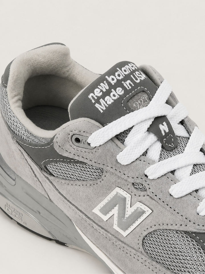 Sneaker Made in USA 993 grigio bianco NBWR993GL B NEW BALANCE 
