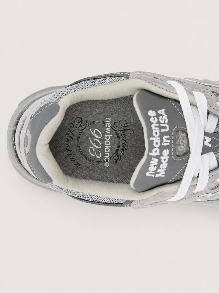 Sneaker Made in USA 993 grigio bianco NBWR993GL B NEW BALANCE 