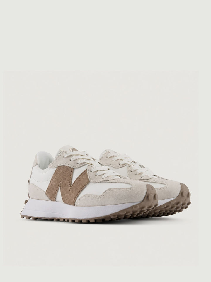 Sneaker 327 linen sea salt e mushroom W327SUC B NEW BALANCE 