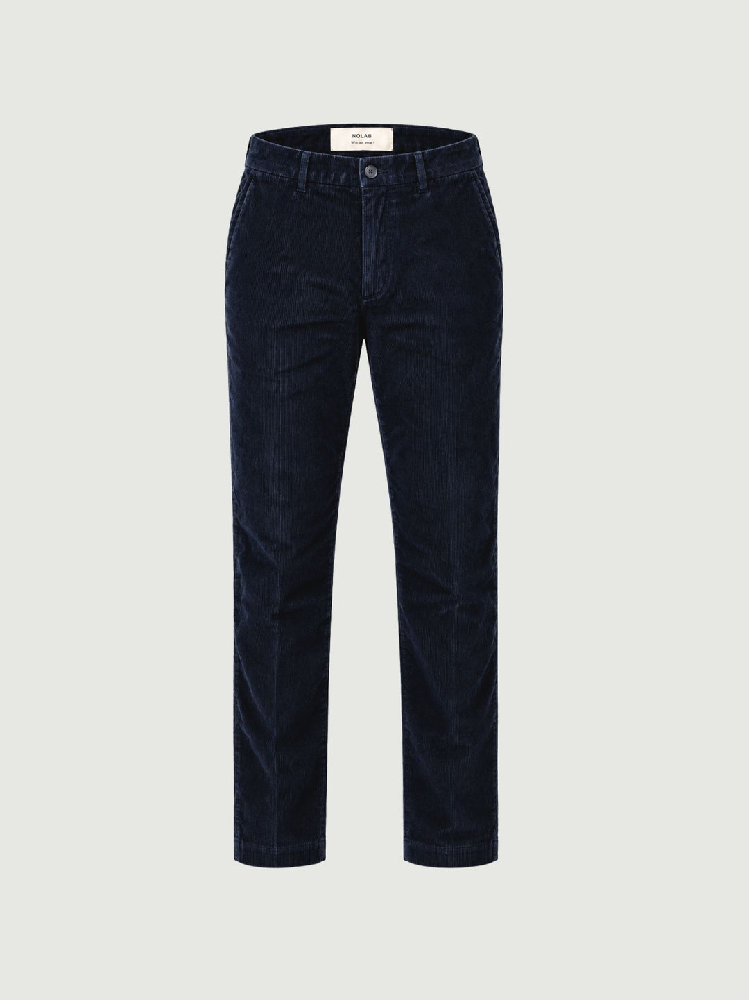 Pantalone a coste effetto velluto navy T502STR 882 NOLAB 