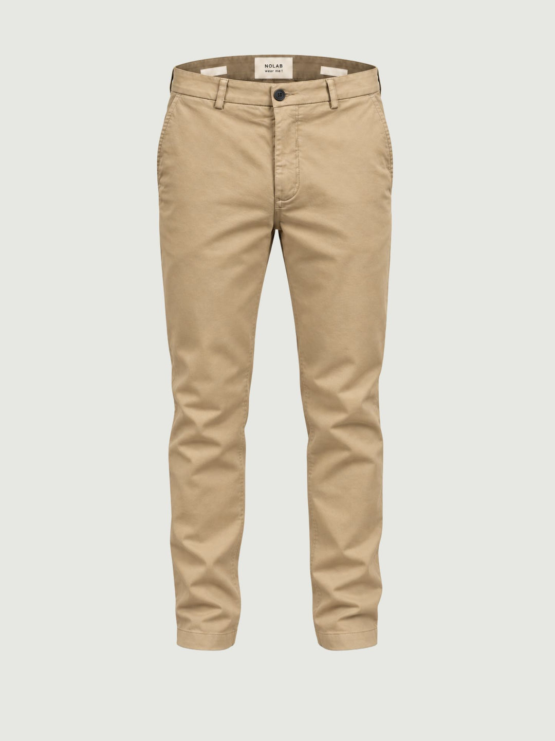 Pantalone chino in cotone beige T615STR 701 NOLAB 