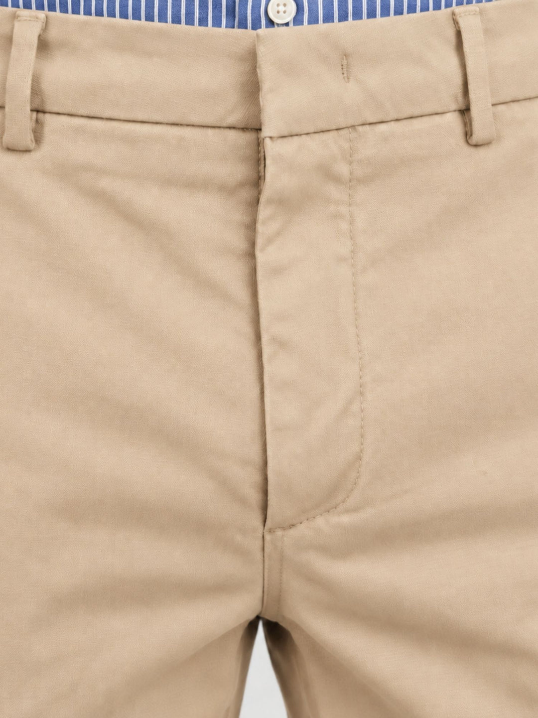 Pantalone chino in cotone e lyocell sabbia T617BRO 038 NOLAB 