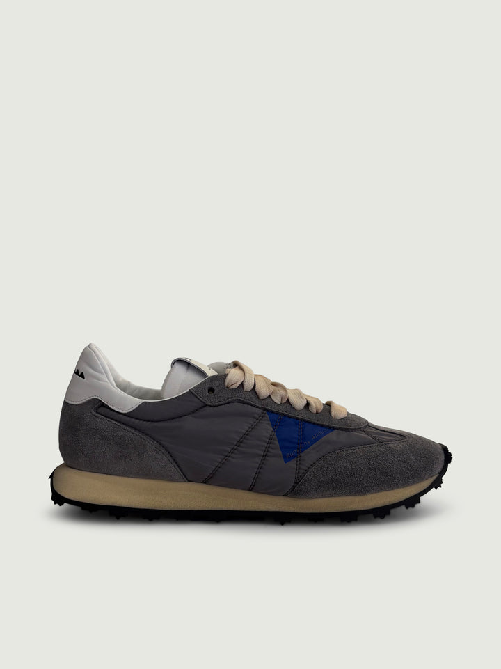 Sneaker Action in nylon e camoscio fumo ACTIO 4163 RUN OF 