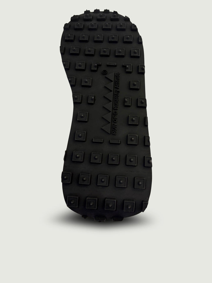 Sneaker Action in nylon e camoscio fumo ACTIO 4163 RUN OF 