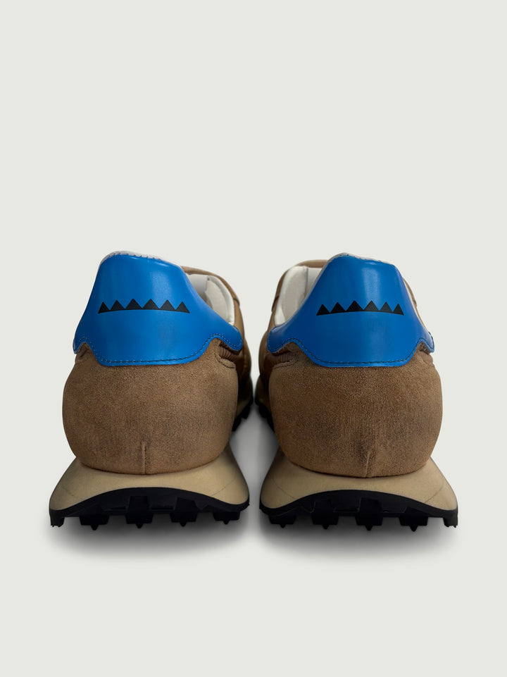 Sneaker Amnis in nylon e camoscio cammello AMNIS 205 RUN OF 
