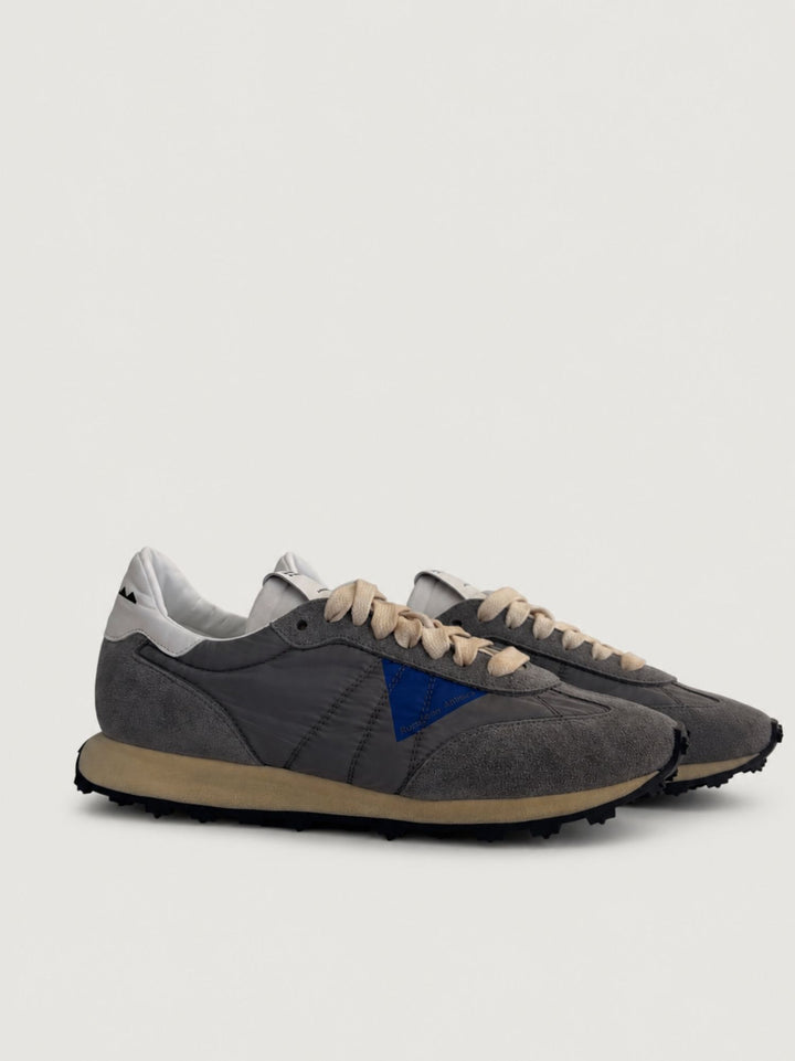 Sneaker Action in nylon e camoscio fumo ACTIO 4163 RUN OF 