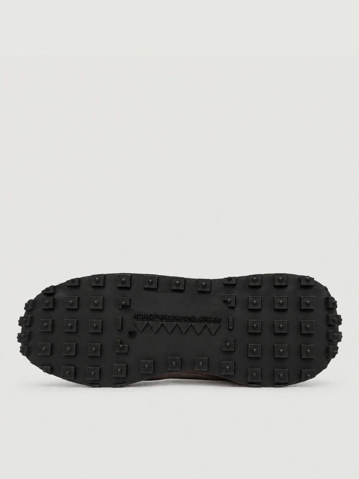 Sneaker Ager in camoscio moro AGER 203 RUN OF 