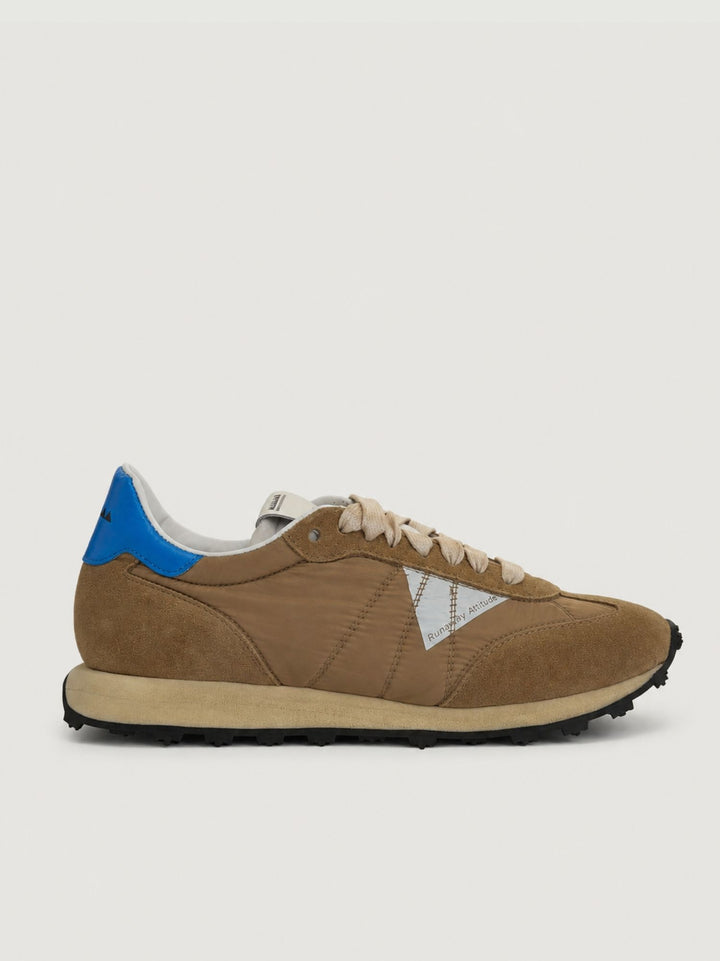 Sneaker Amnis in nylon e camoscio cammello AMNIS 205 RUN OF 