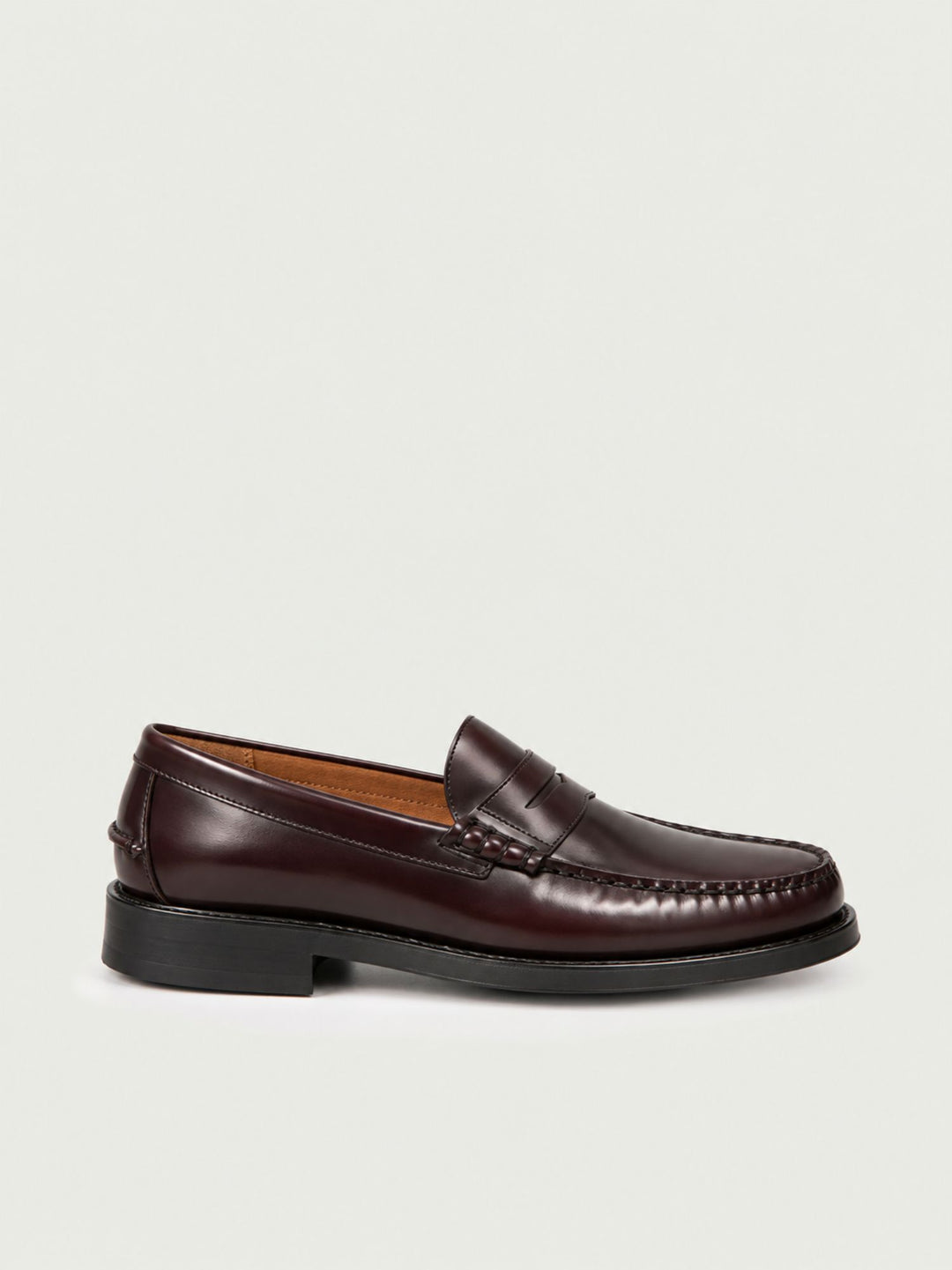 Mocassino penny Dan in pelle liscia borgogna 73122LW 903 SEBAGO 