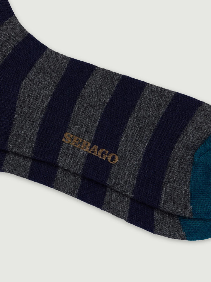 Calze Solon Rigal Navy dark grey 73128NW A0I SEBAGO 