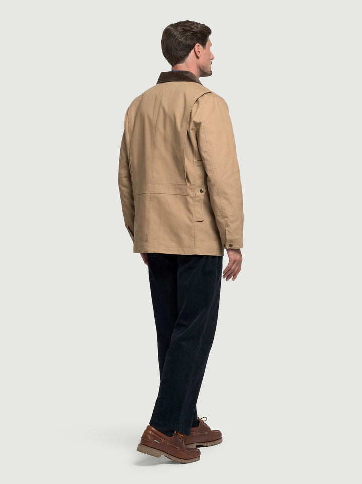 Giacca Tenny Canvas in tela di cotone con fodera in lana 751224W XZ3 SEBAGO 