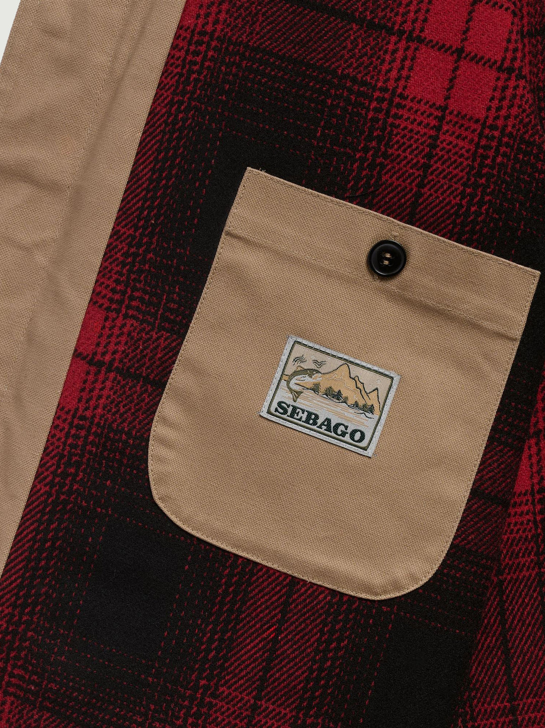 Giacca Tenny Canvas in tela di cotone con fodera in lana 751224W XZ3 SEBAGO 