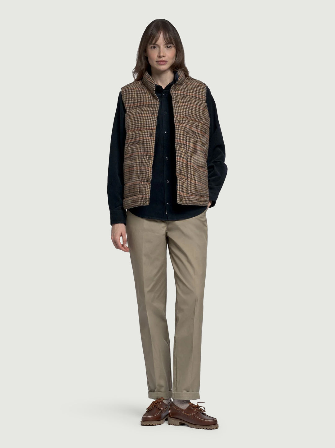 Gilet Webb Wool pied de poule reversibile 751276W A08 SEBAGO 