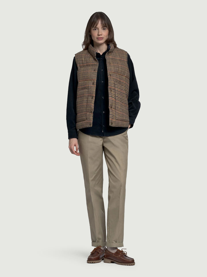 Gilet Webb Wool pied de poule reversibile 751276W A08 SEBAGO 
