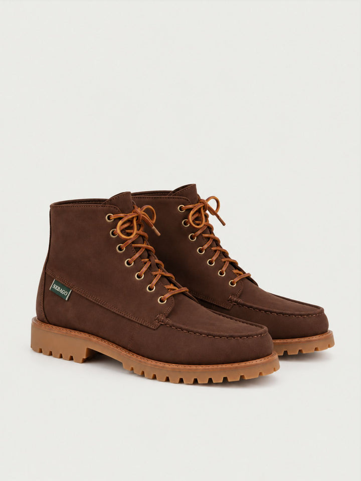 Stivaletto Sawyer in pelle nabuk cioccolato 76125CW 901 SEBAGO 