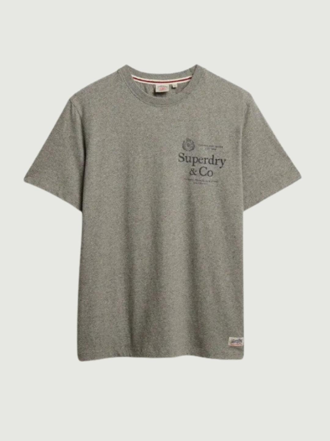 T-shirt Superdry in cotone grigio M1012392A K7W SUPERDRY 