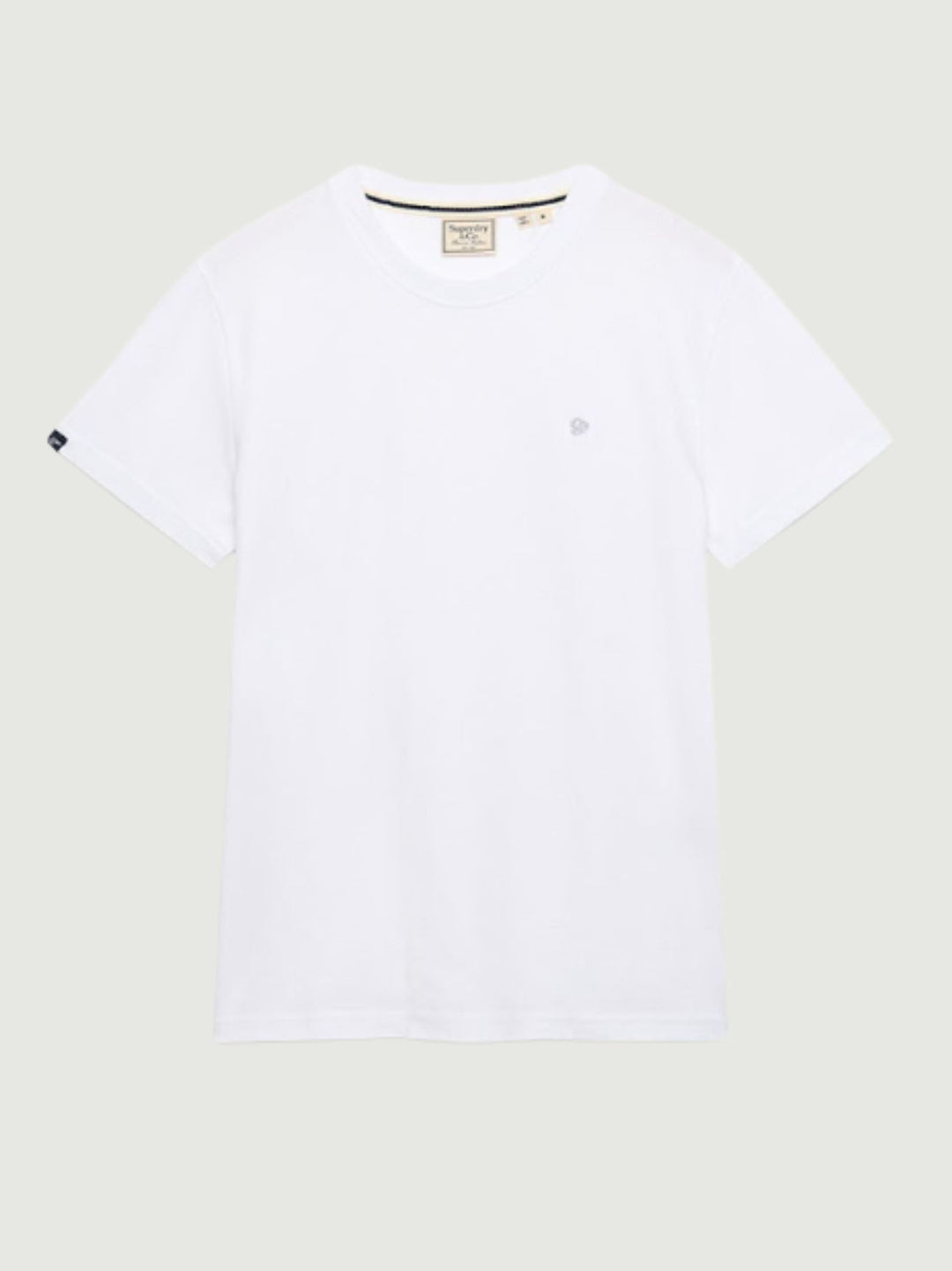 T-shirt Superdry in cotone bianca M1012473A 03X SUPERDRY 