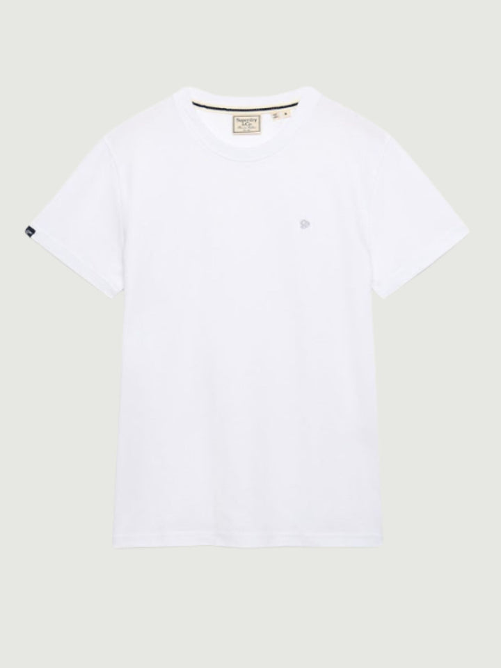 T-shirt Superdry in cotone bianca M1012473A 03X SUPERDRY 