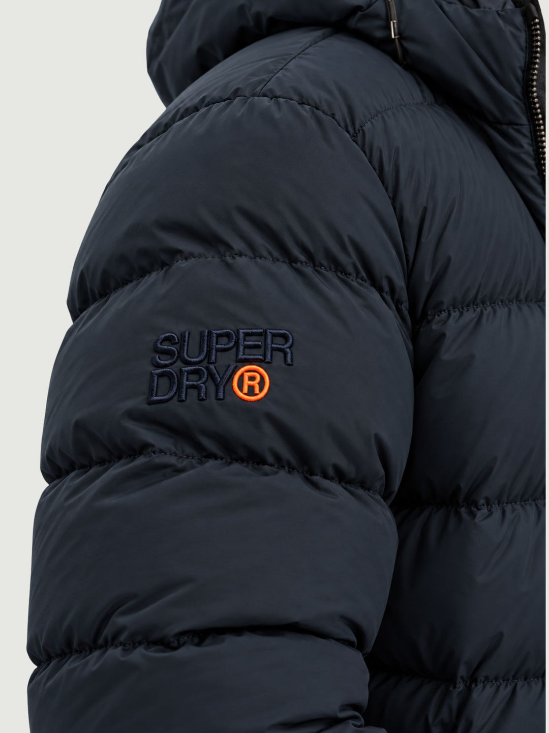 Piumino a collo alto blu navy M5011905A D9W SUPERDRY 