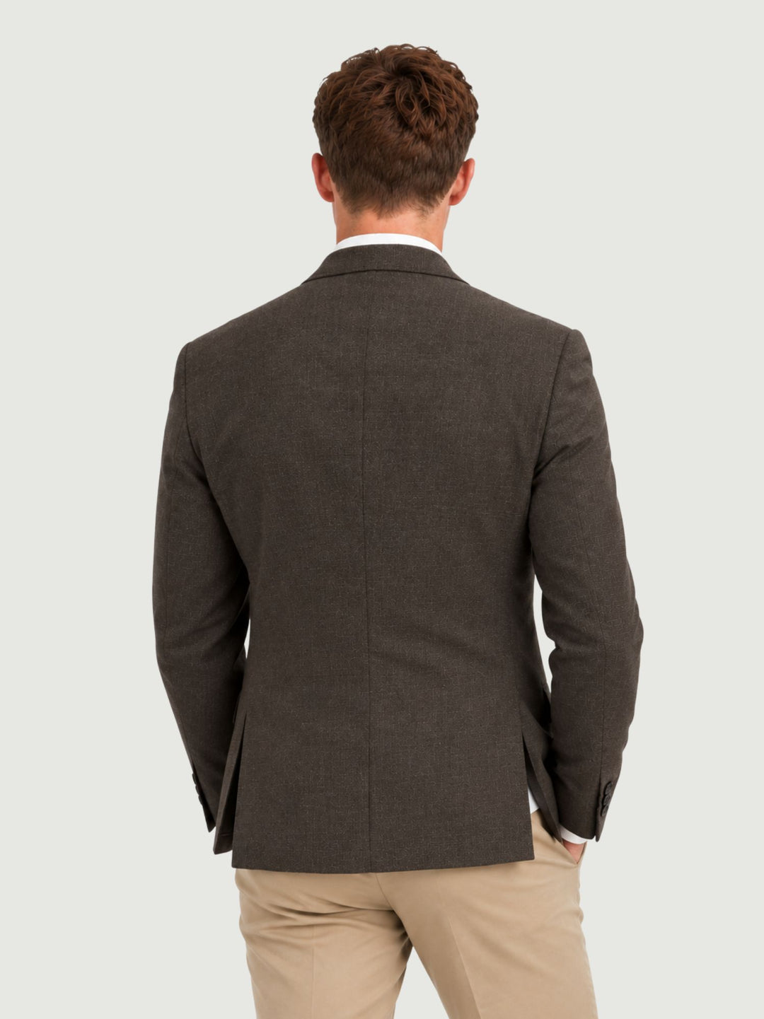Blazer monopetto in microtrama G002PL0295M 2000 ANDREA MORANDO 