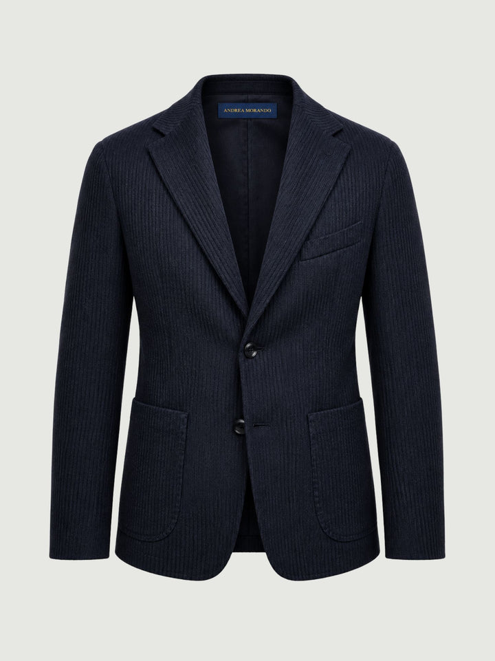 Blazer a coste navy G003WO0143M 7000 ANDREA MORANDO 