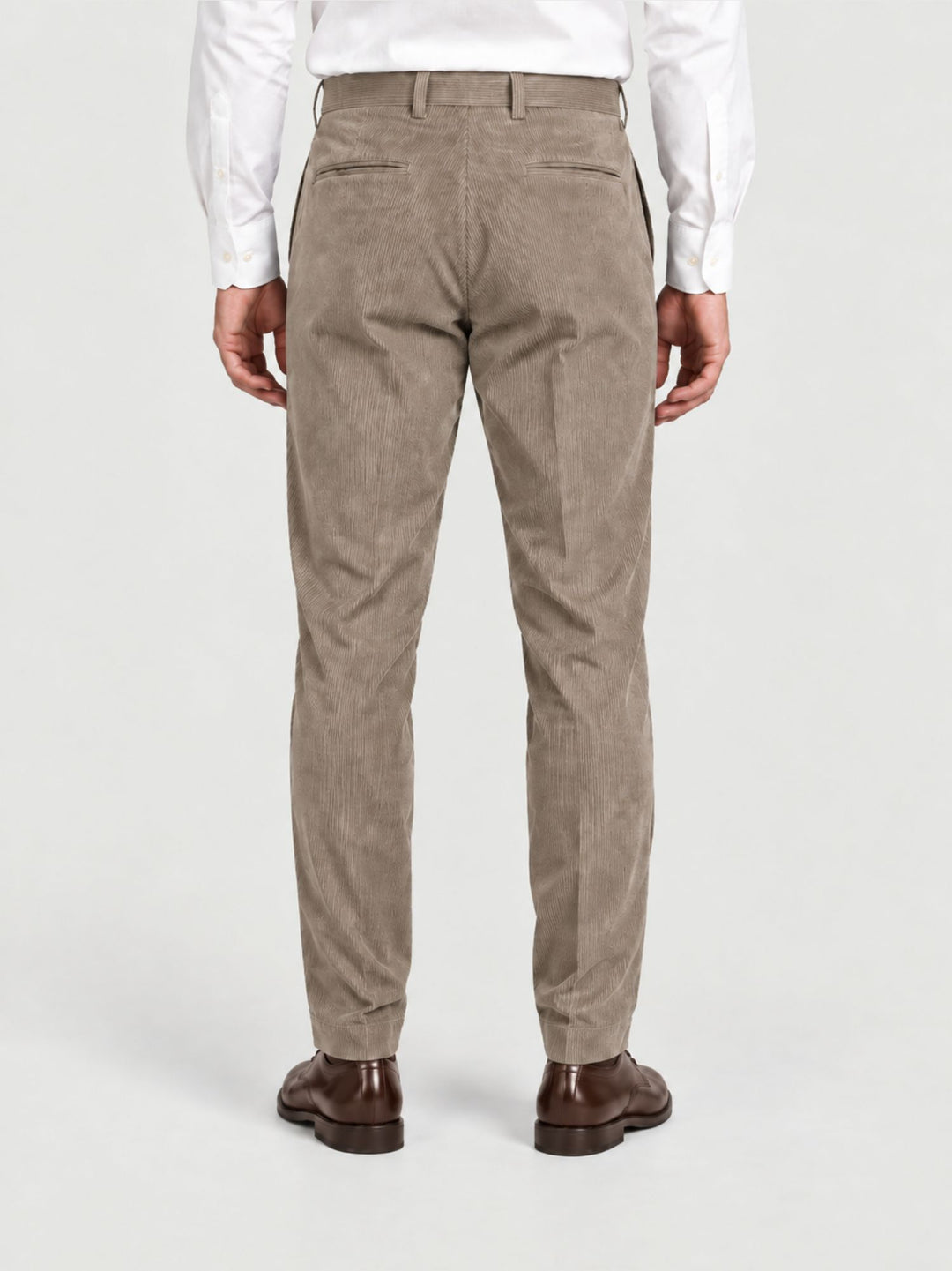 Pantalone chino in velluto a coste sabbia P003CO0473M 2010 ANDREA MORANDO 