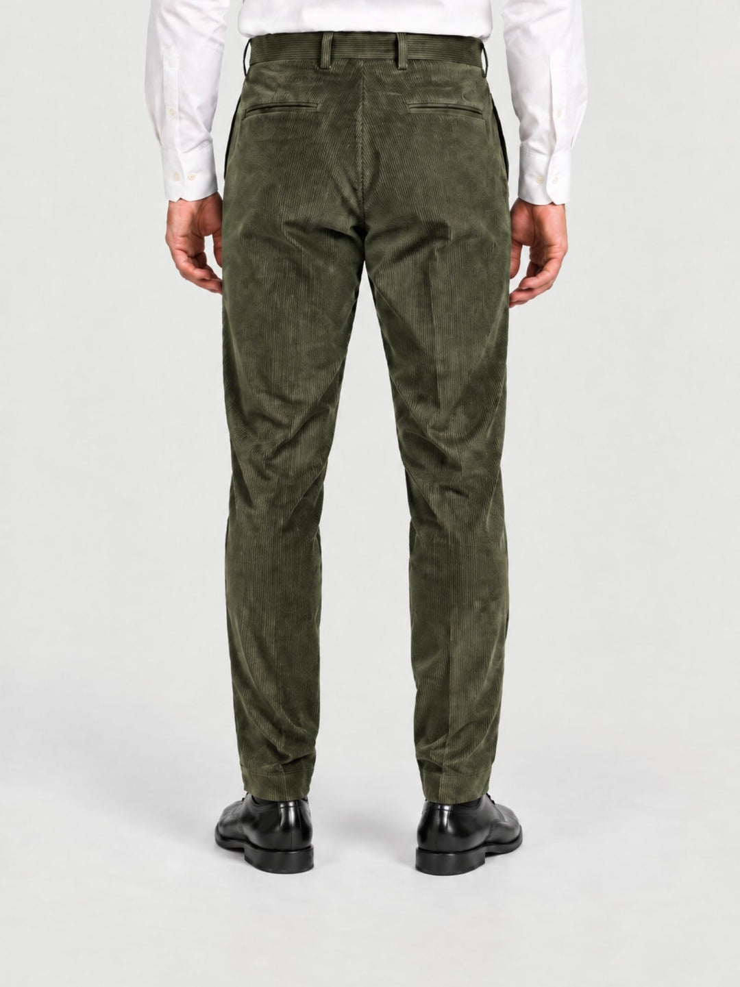 Pantalone chino in velluto a coste militare P003CO0473M 4000 ANDREA MORANDO 