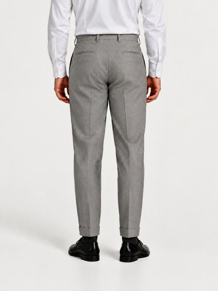 Pantalone in fresco lana grigio P003PL0305M 9002 ANDREA MORANDO 