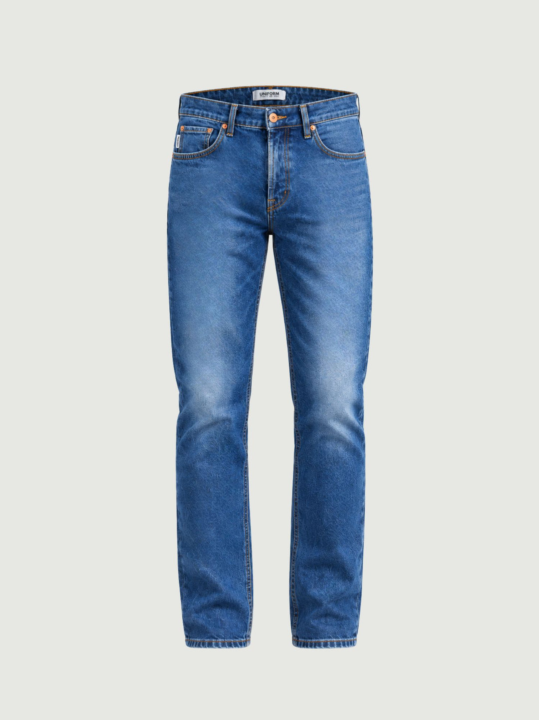 Jeans Barney in cotone lavaggio medio BARNEY045 B2 UNIFORM 