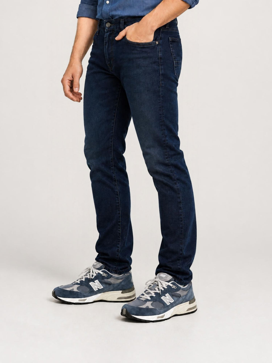 Jeans Barney lavaggio scuro BARNEY095 CB1 UNIFORM 