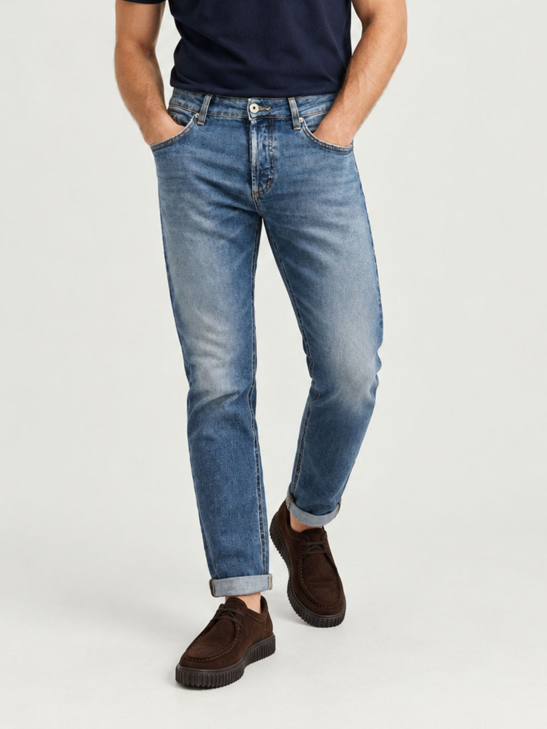 Jeans Barney lavaggio medio BARNEY991 B3 UNIFORM 