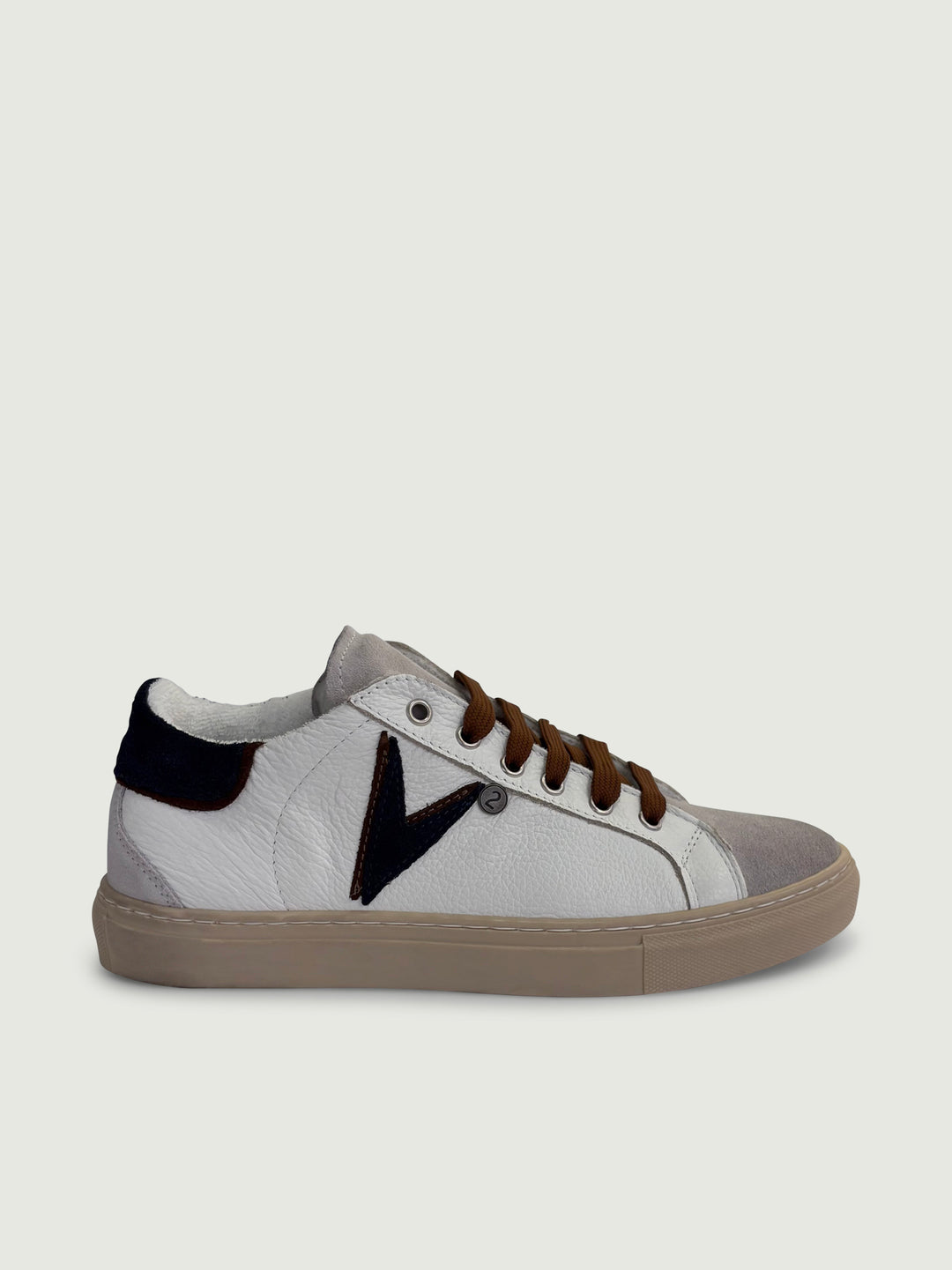 Sneaker Olympic dettagli blu SNKBIBOTVV BL V2 