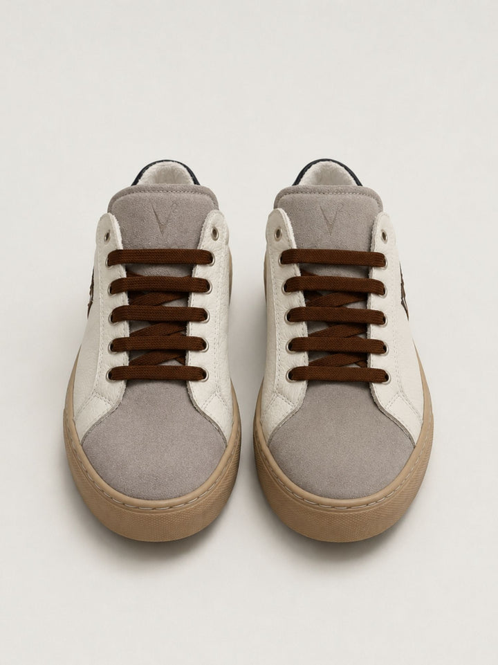 Sneaker Olympic dettagli blu SNKBIBOTVV BL V2 