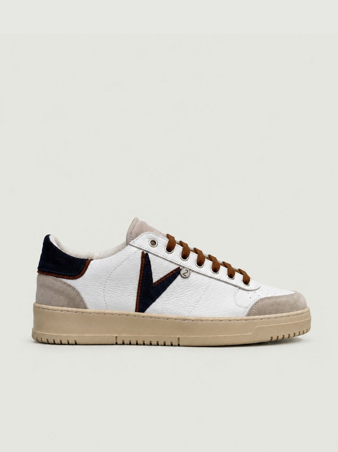 Sneaker Olympic dettagli blu SNKBIBOTVV BL V2 