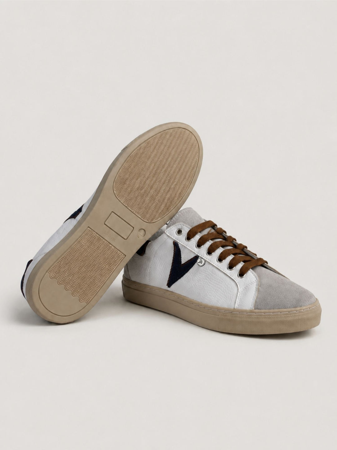 Sneaker Olympic dettagli blu SNKBIBOTVV BL V2 