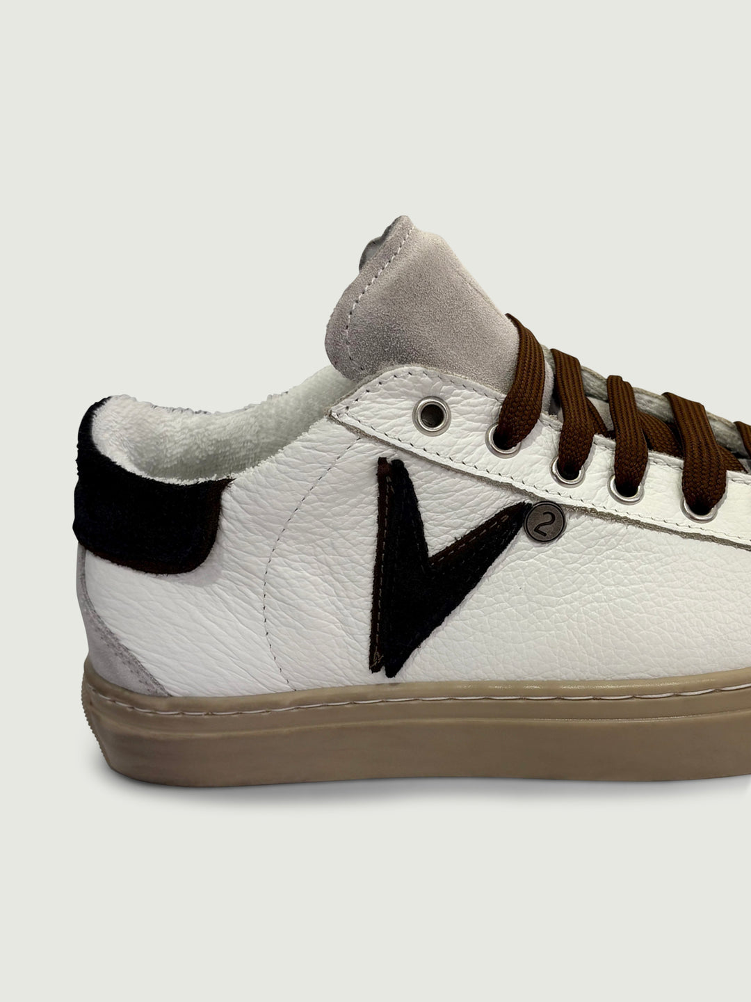 Sneaker Olympic dettagli blu SNKBIBOTVV BL V2 