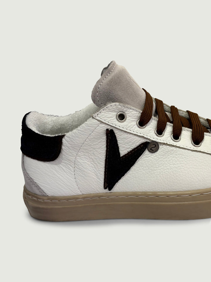 Sneaker Olympic dettagli blu SNKBIBOTVV BL V2 