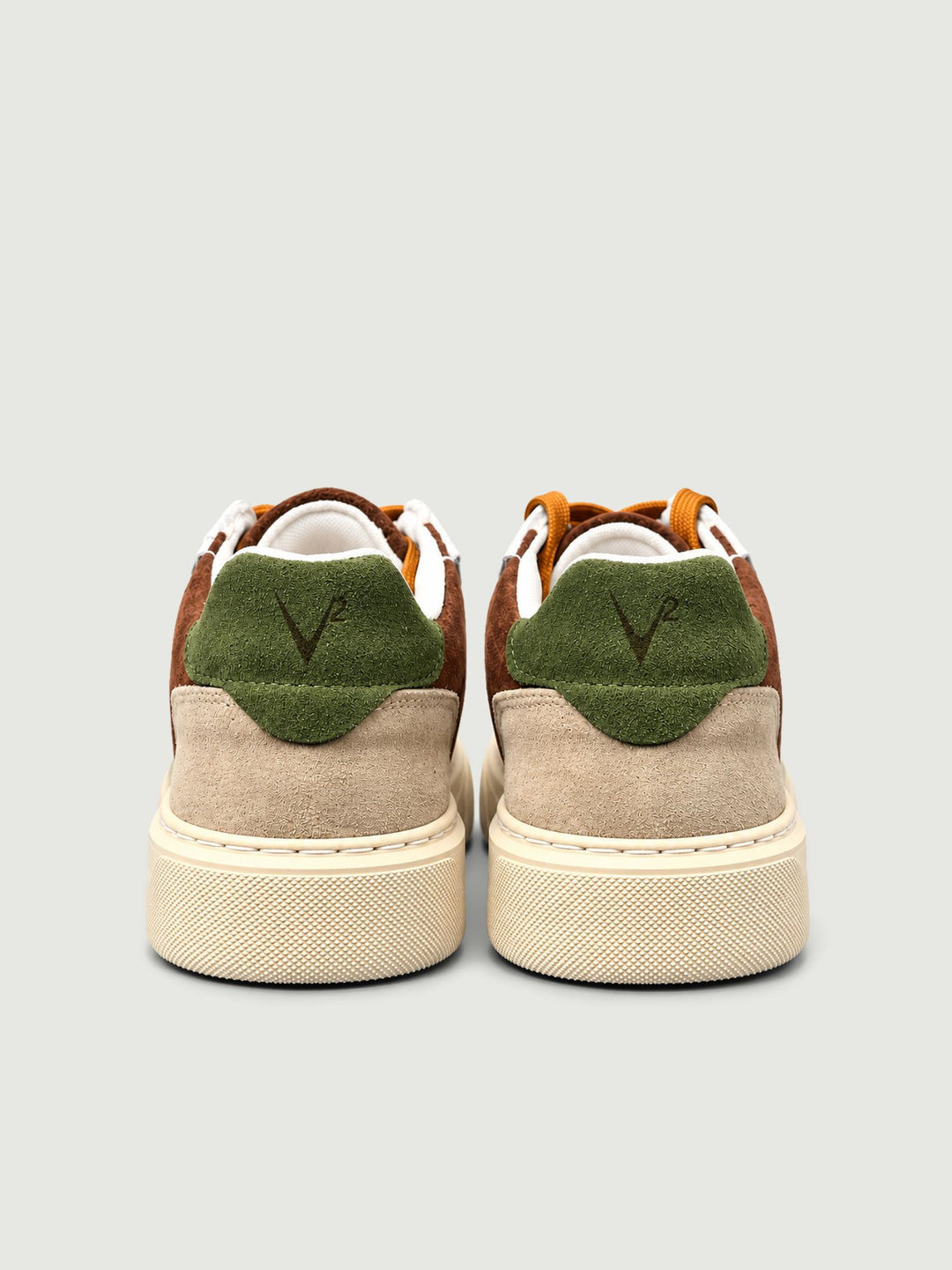 Sneaker in pelle martellata bianca con inserti colorati SNKBISUPER MI V2 