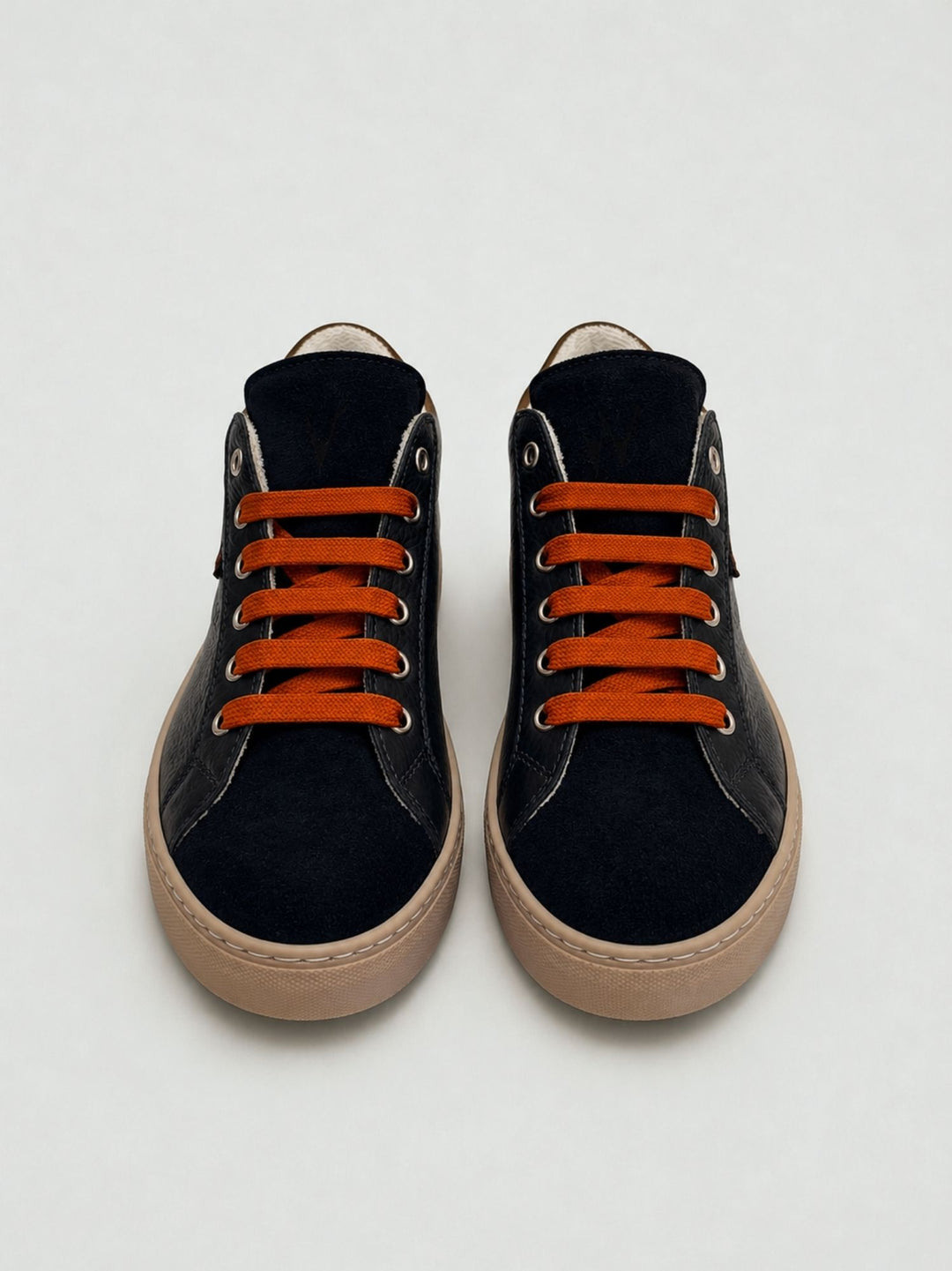 Sneaker Olympic blu dettagli cuoio SNKBLBOTVV CU V2 