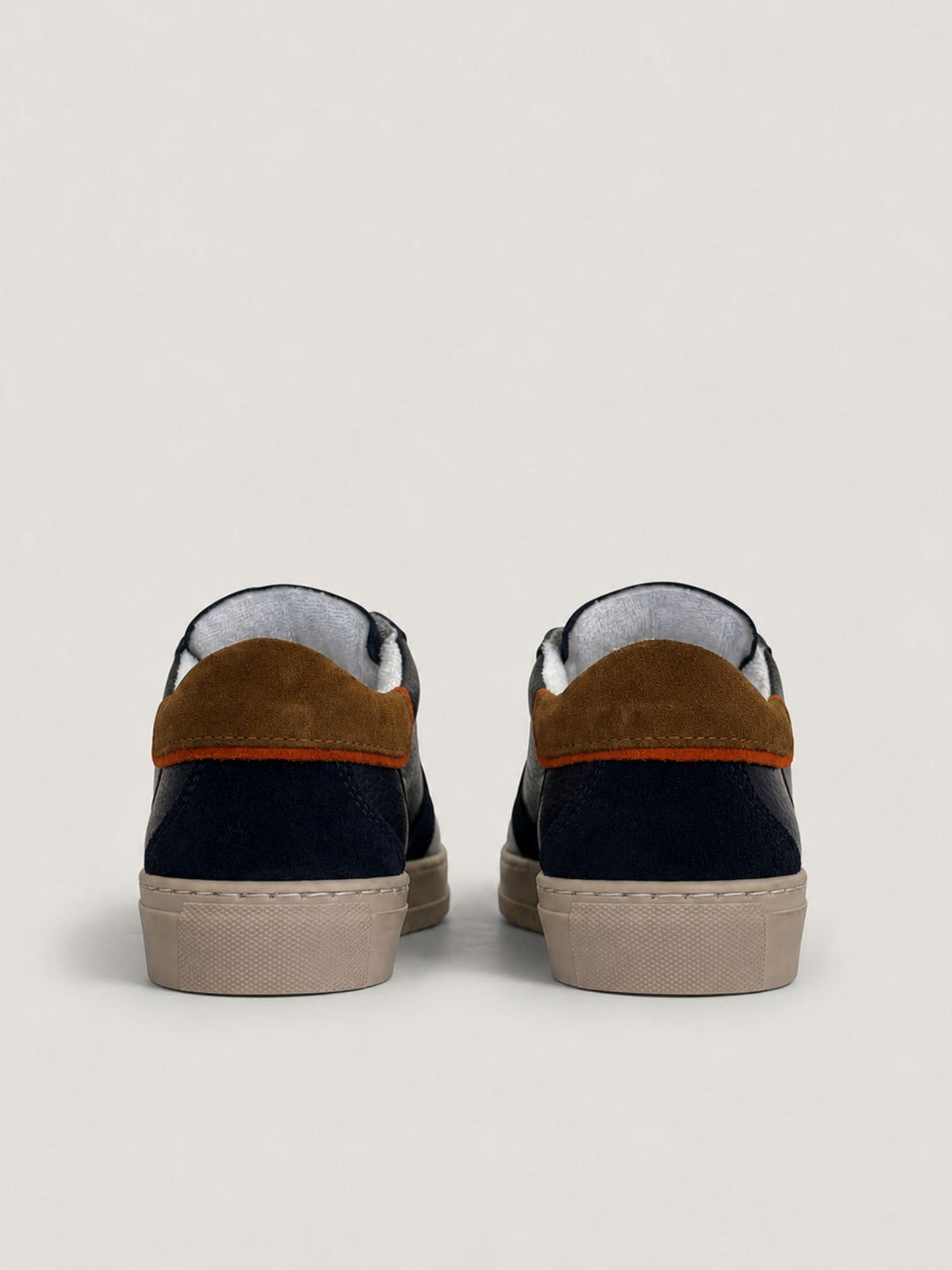 Sneaker Olympic blu dettagli cuoio SNKBLBOTVV CU V2 
